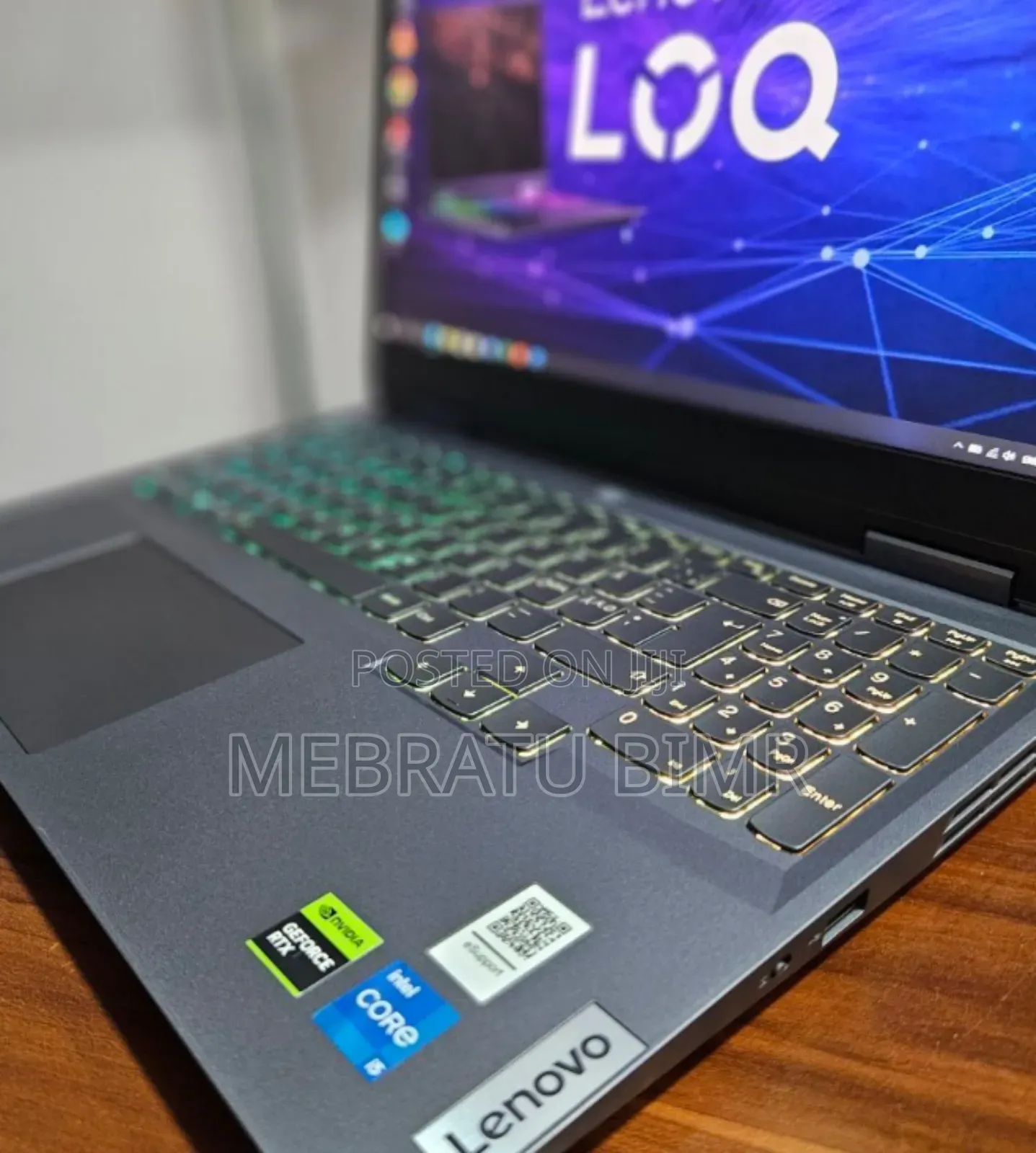 New Laptop Lenovo LOQ 15IRH8 16GB Intel Core I5 SSD 512GB