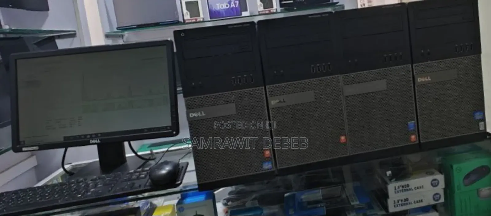 New Desktop Computer Dell OptiPlex 3050 4GB Intel Core i5 HDD+SSD 500GB