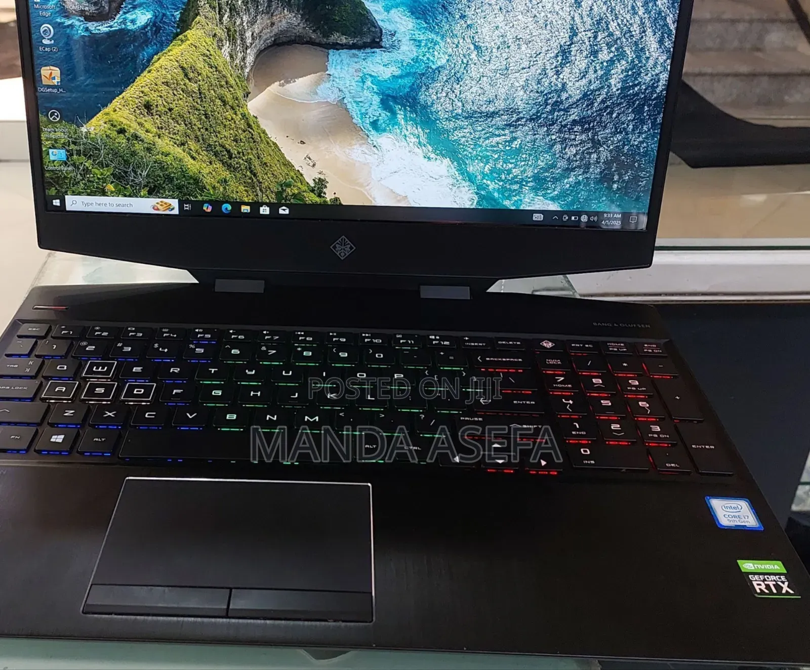 New Laptop HP Omen X 16GB Intel Core I7 SSD 512GB