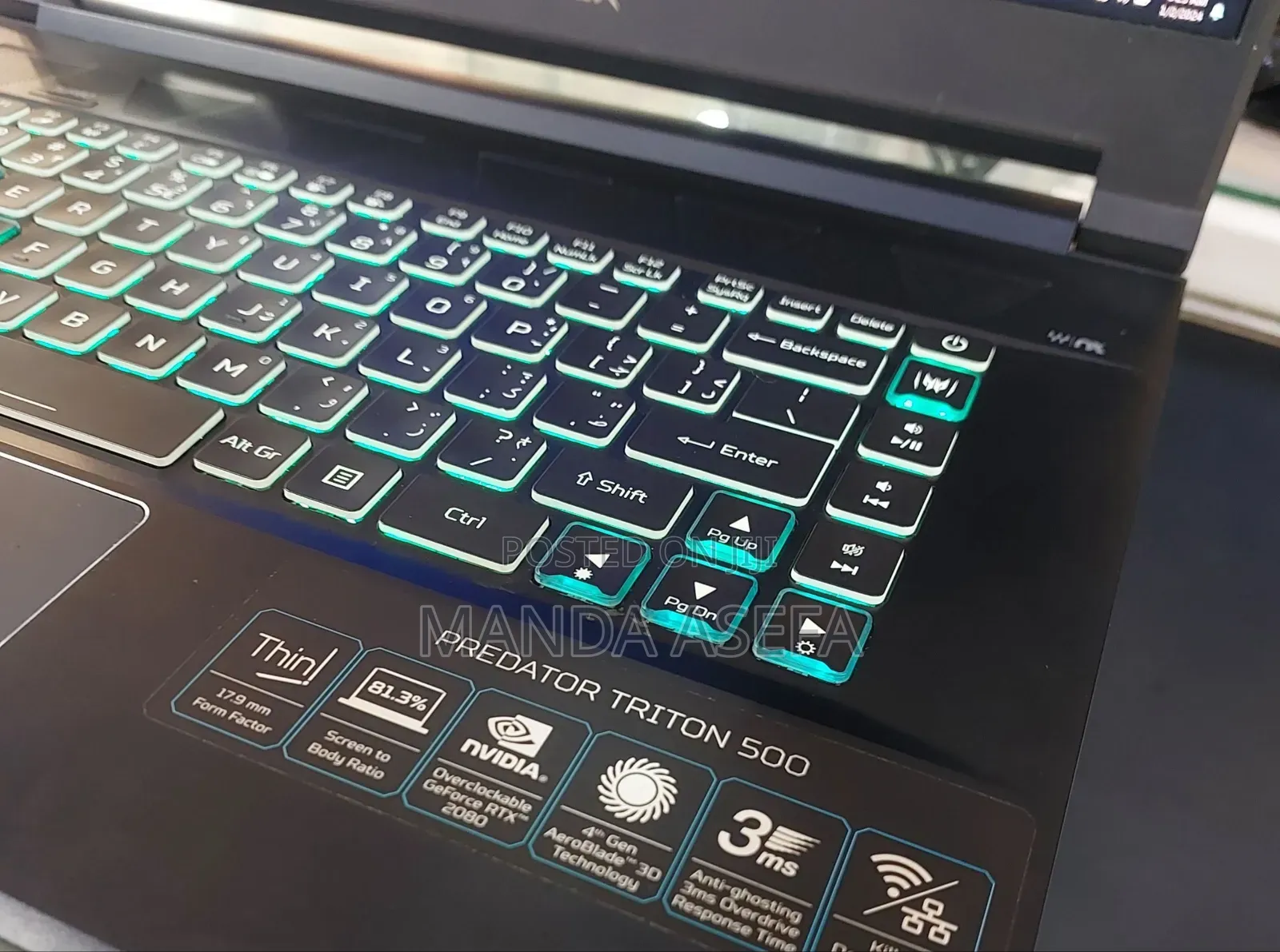 New Laptop Acer Predator Helios 300 16GB Intel Core I7 SSD 1T