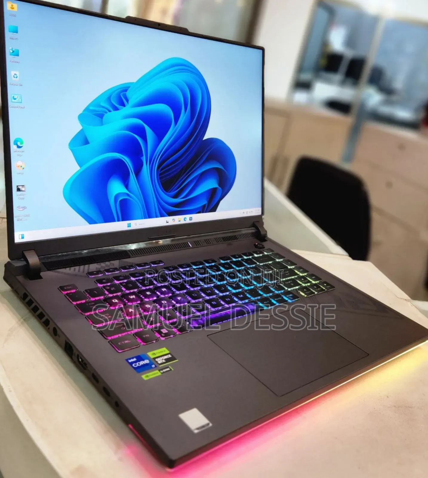 New Laptop Asus ROG Strix G16 G614 16GB Intel Core I7 SSD 1T