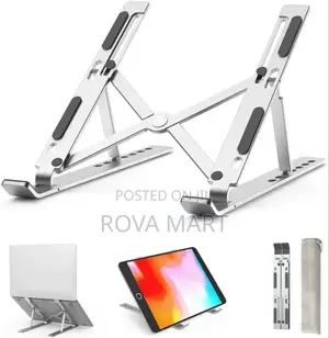 Foldable Height Adjustable Metal Frame Laptop Stand