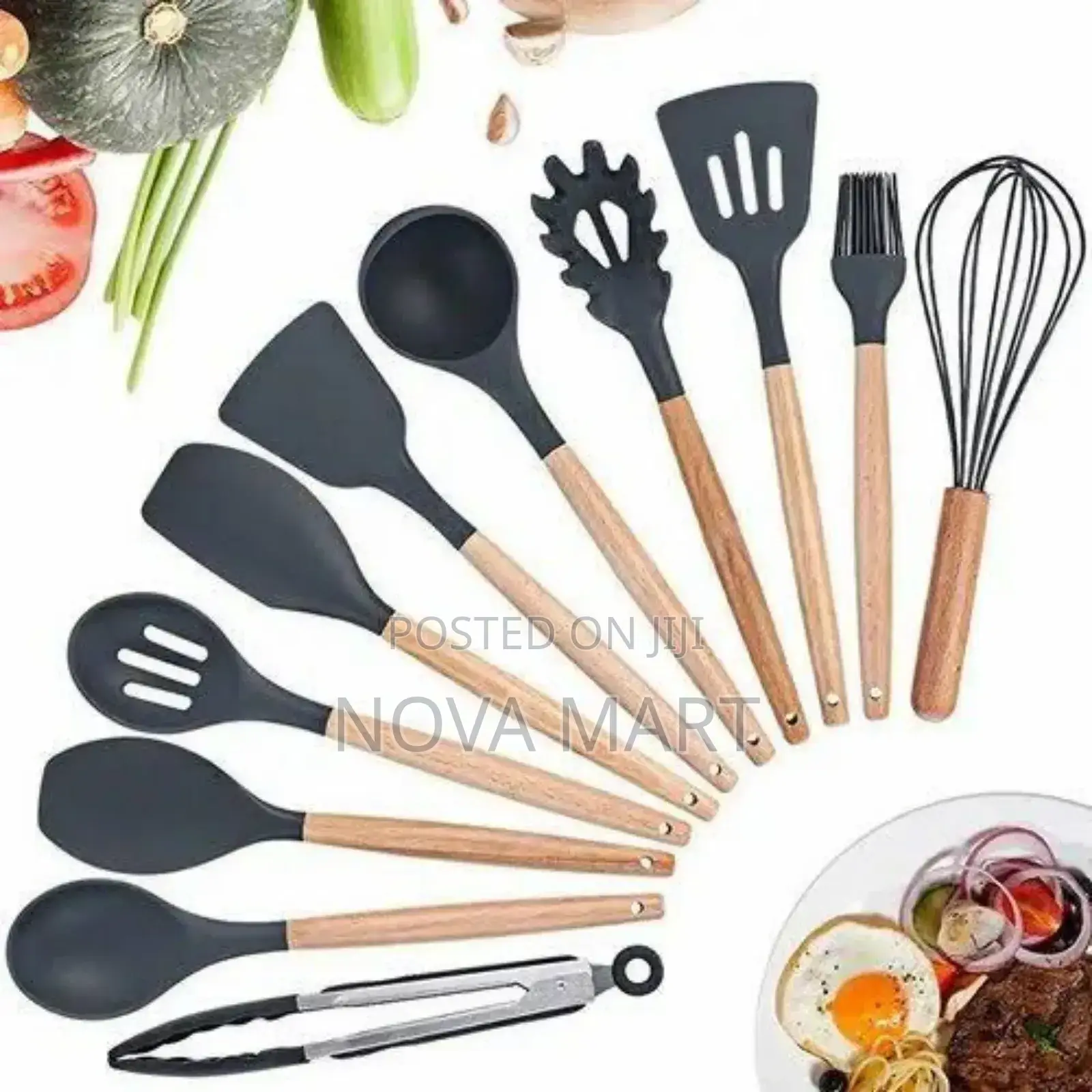 12pcs Silicone Kitchen Set