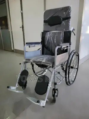 Photo - Wheelchair-Elevating Leg Rest፬囓design:Portable Commode Chair