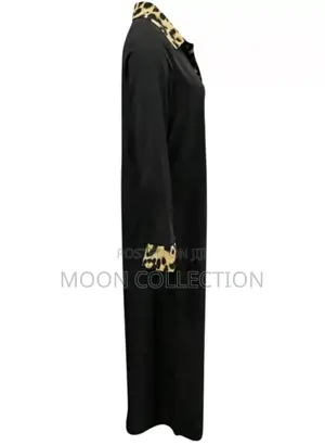 Women's Casual Random Leopard Print Patchwork Dress