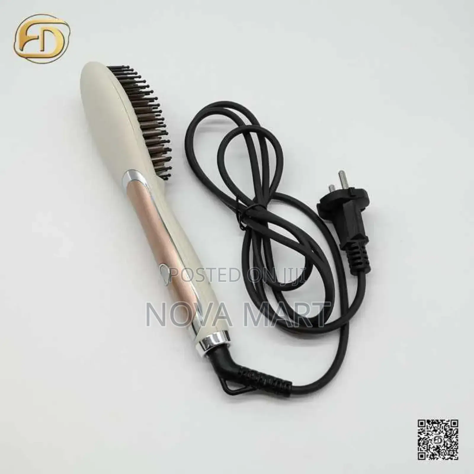 Gemei Professional Hair Straightner Brush