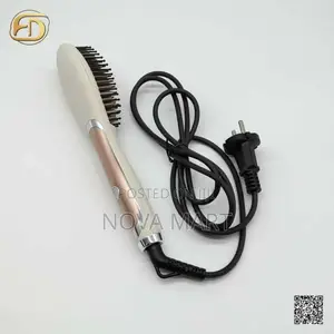 Gemei Professional Hair Straightner Brush
