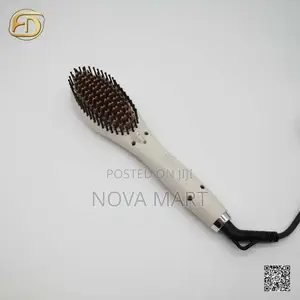 Gemei Professional Hair Straightner Brush