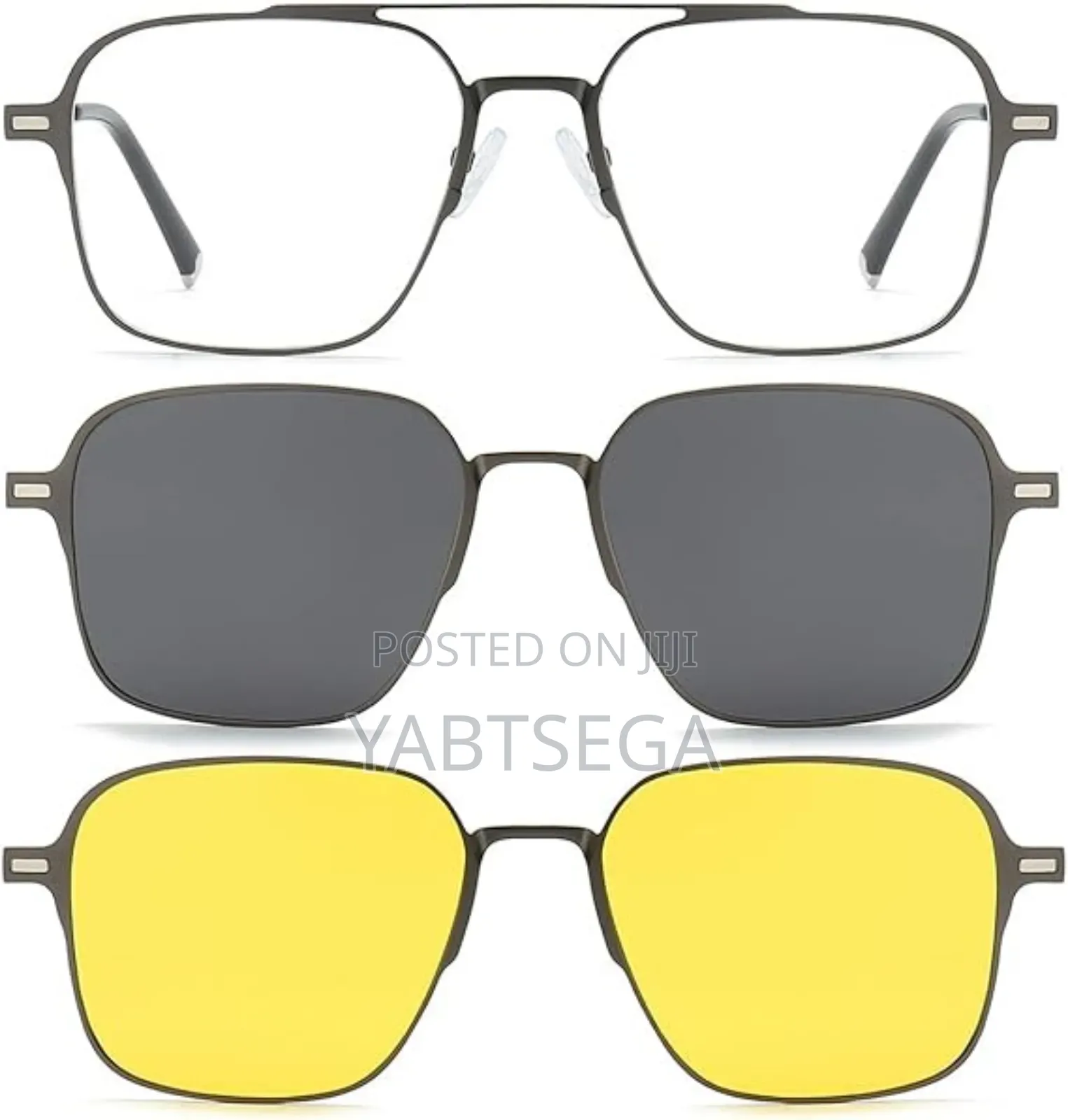 ሶስት በአንድ የያዘ መነጽር