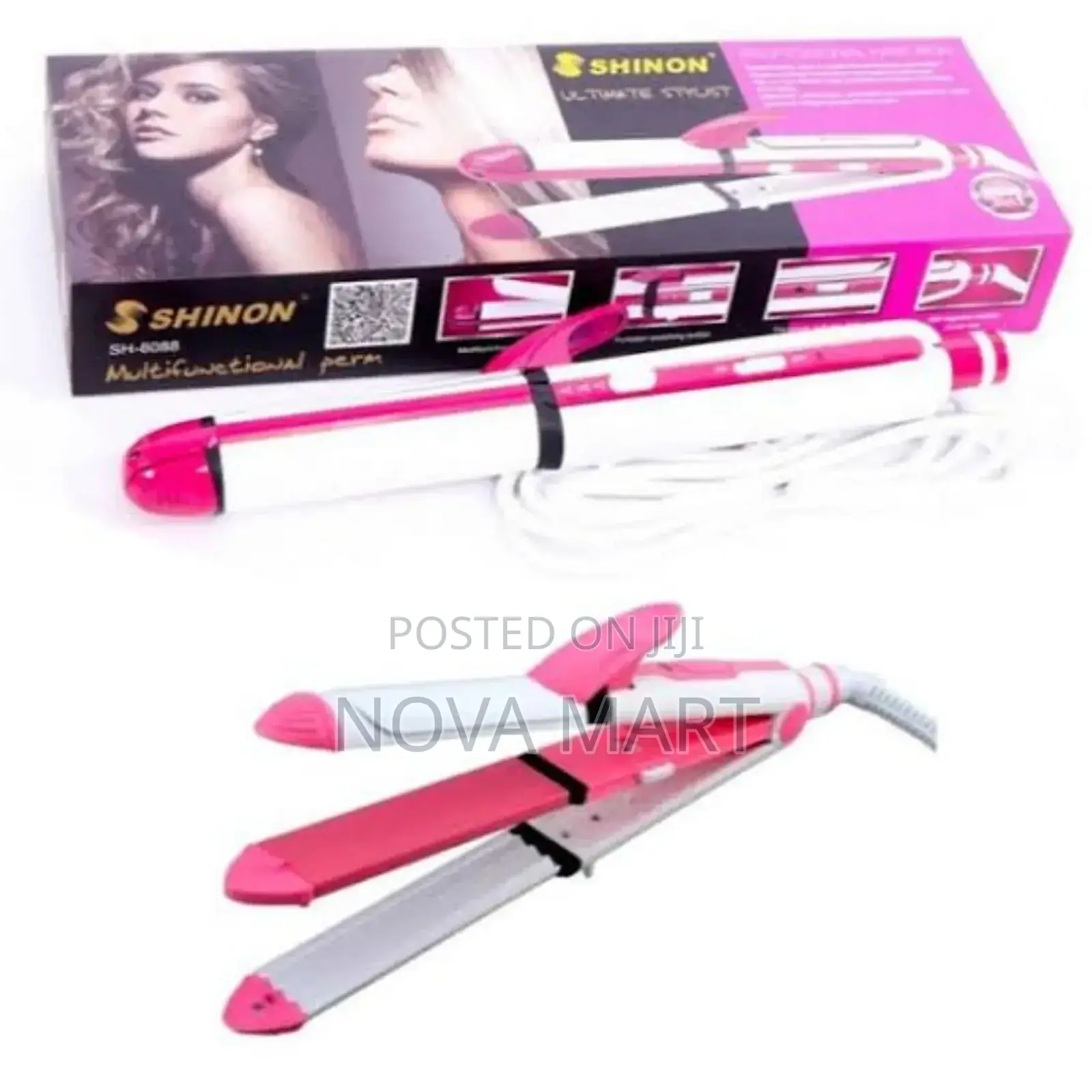 Mino Professional Hair Curler and Straigthner