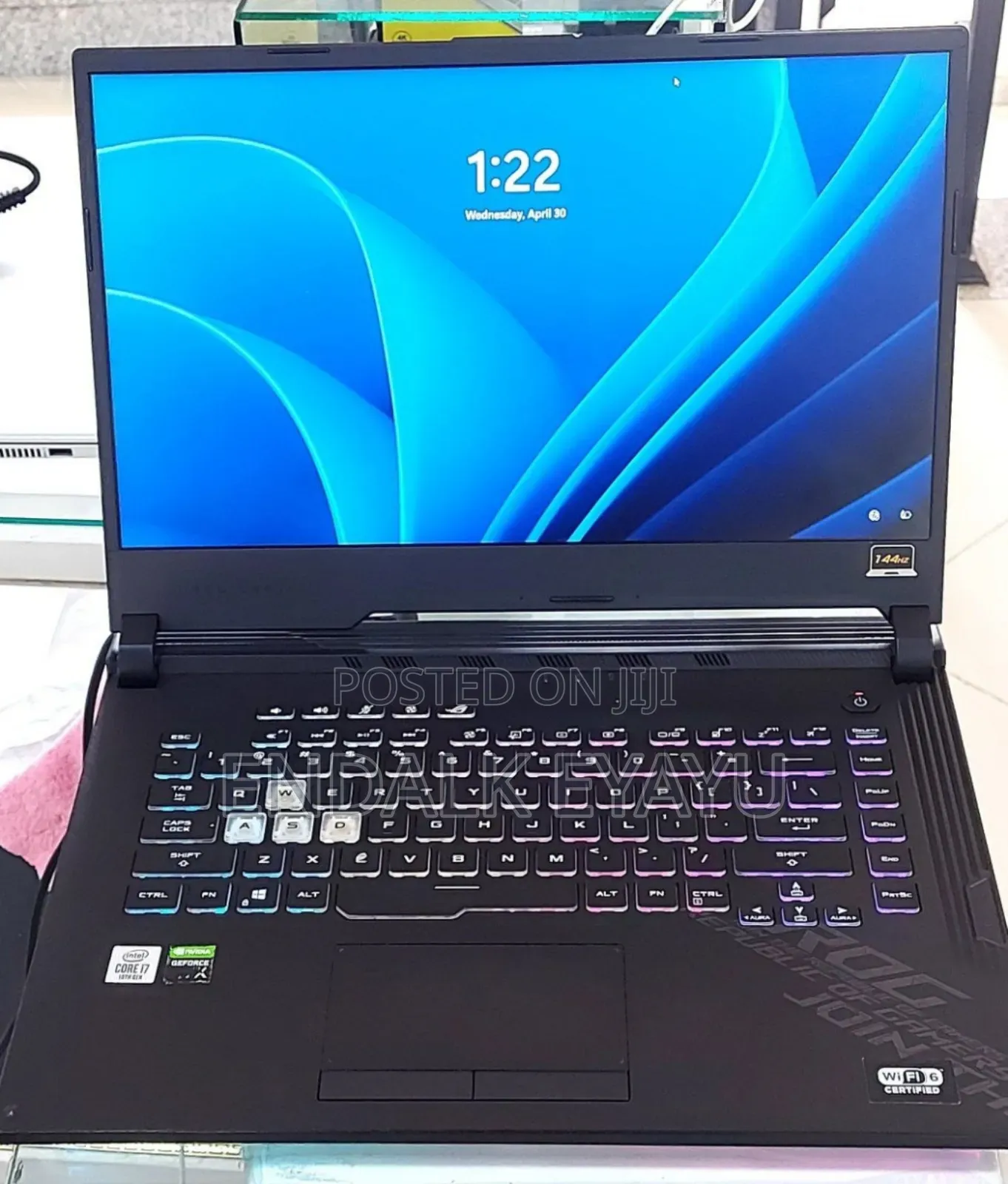 New Laptop Asus ROG Strix G15 16GB Intel Core I7 SSD 512GB