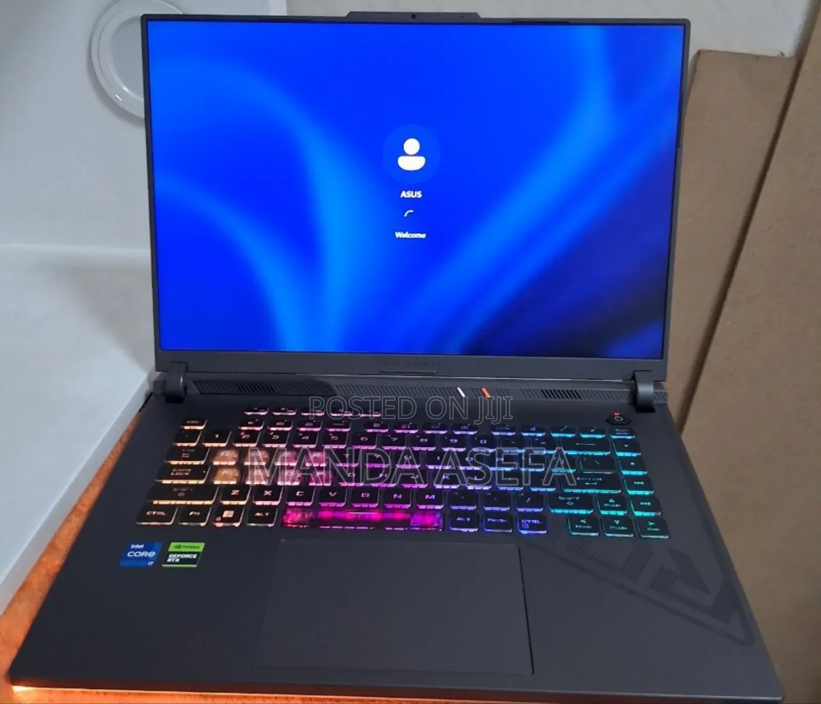 New Laptop Asus ROG Strix G16 G614 32GB Intel Core I7 SSD 1T