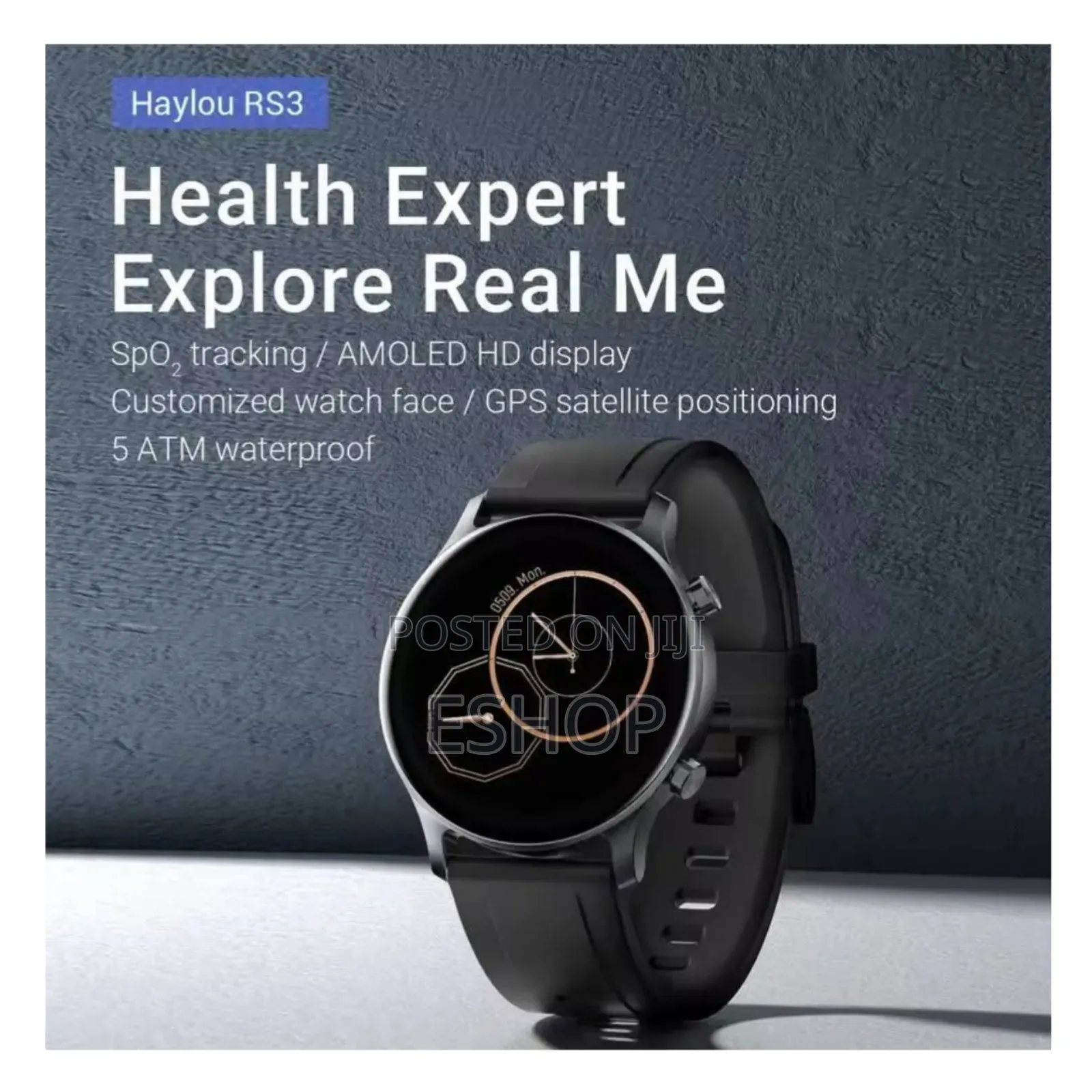 Stay Fit, Stay Connected – Haylou Rs3 Smartwatch