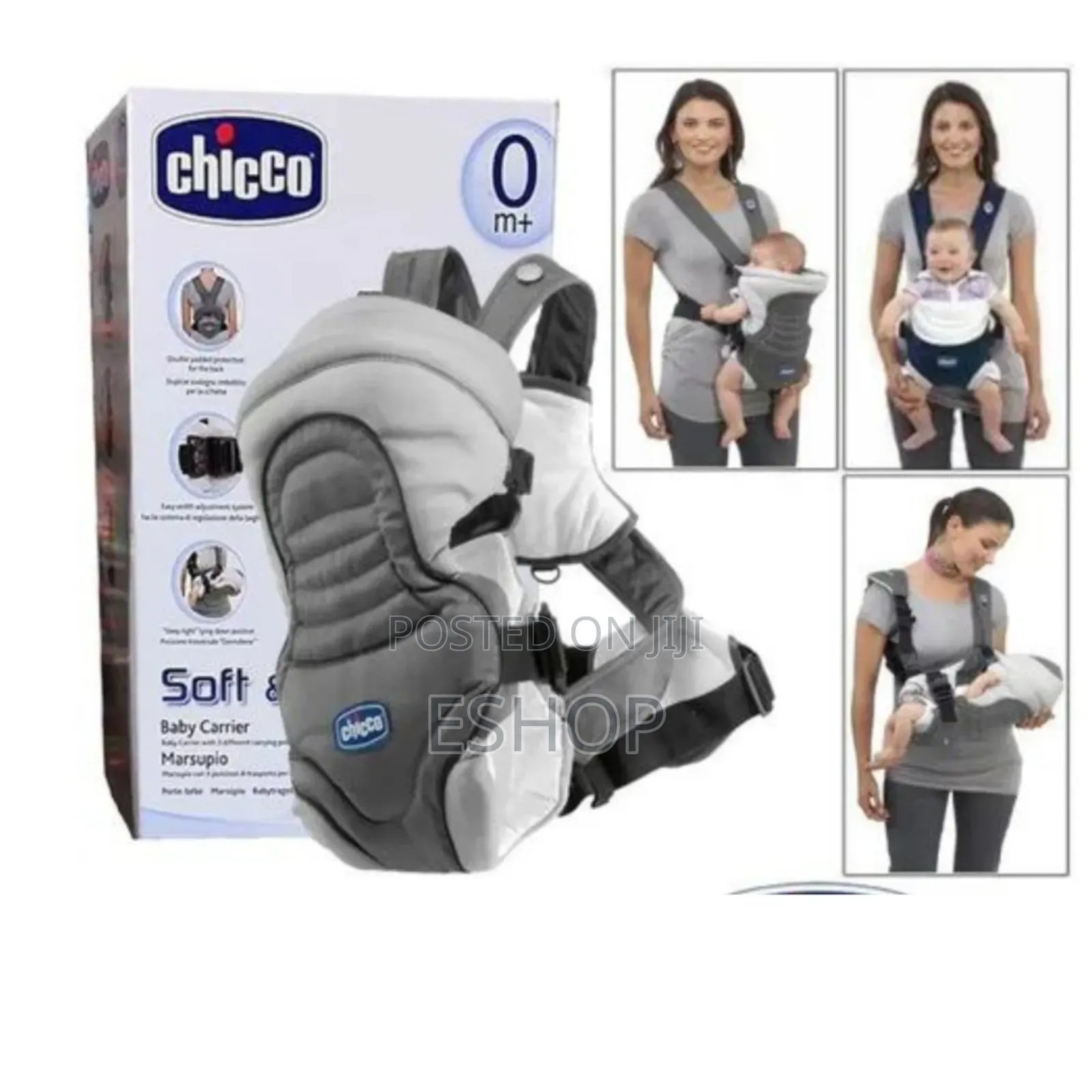 . **Chicco Baby Carrier – Comfort Safety for Newborns