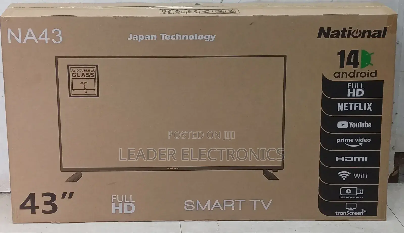 National Tv 43 Inch Smart Android New 2025
