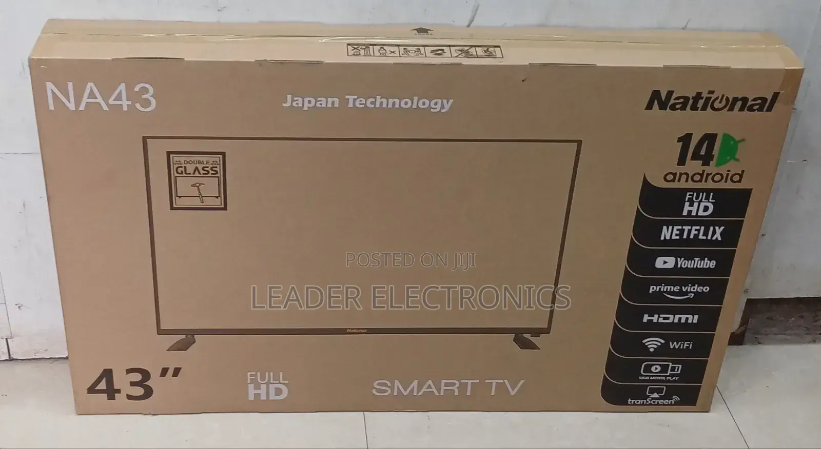 National Tv 43 Inch Smart Android New 2025