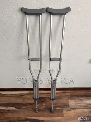 Photo - Medical Crutches፮ß Underarm Crutches, Stainless፫ş*Crutches
