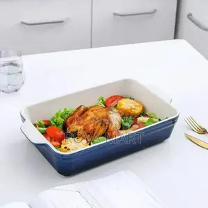 Porcelain Ceramic 3 Baking Tray