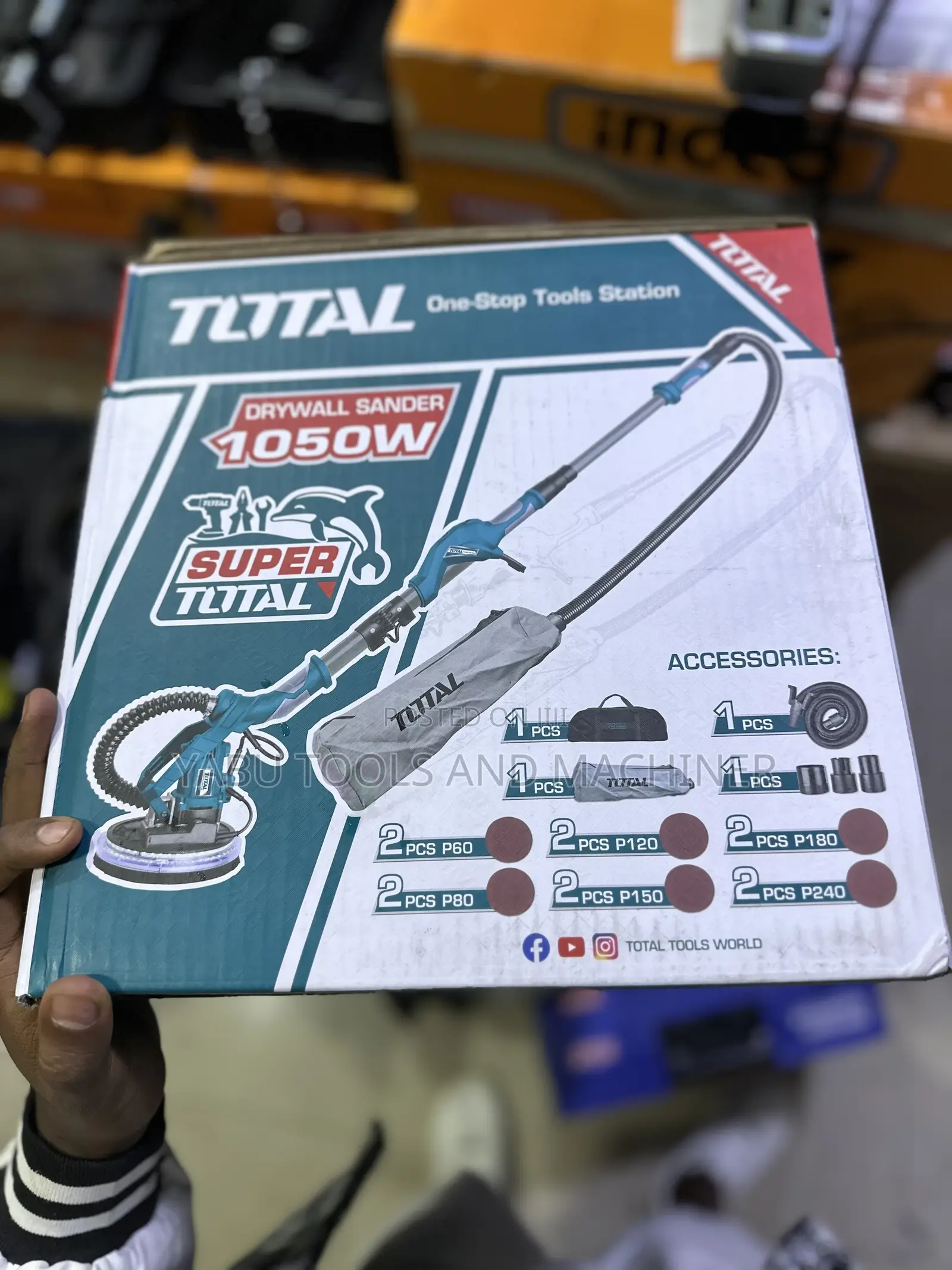 Orginal Total Drywall Sander 1050w