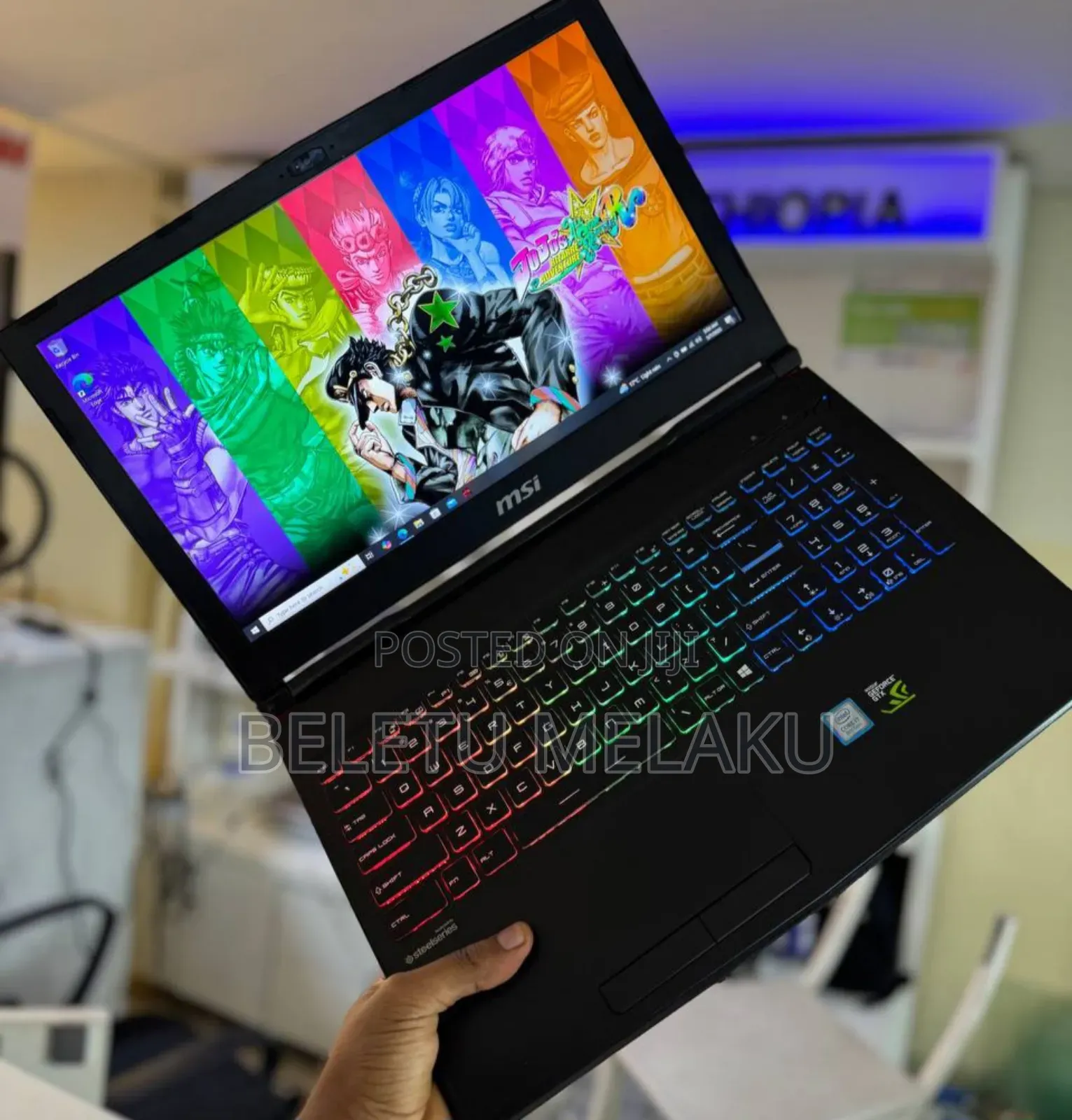 Laptop MSI GF63 16GB Intel Core I7 SSD 512GB