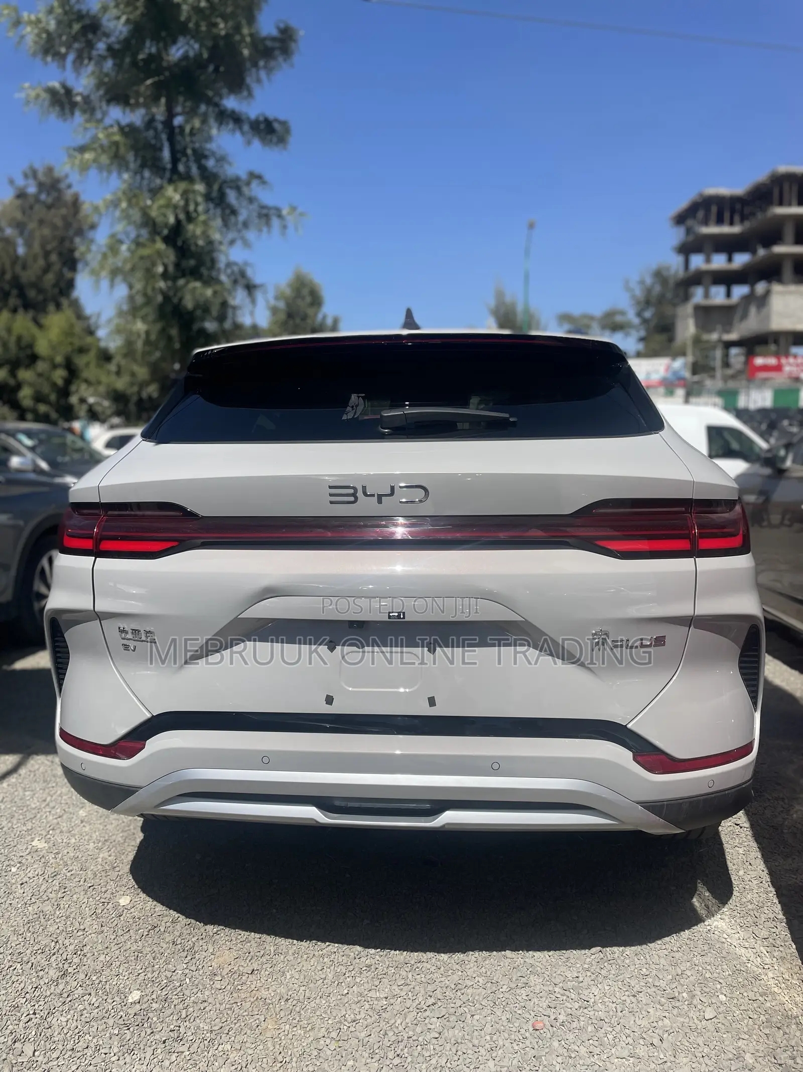 New BYD Song Plus 2025 White