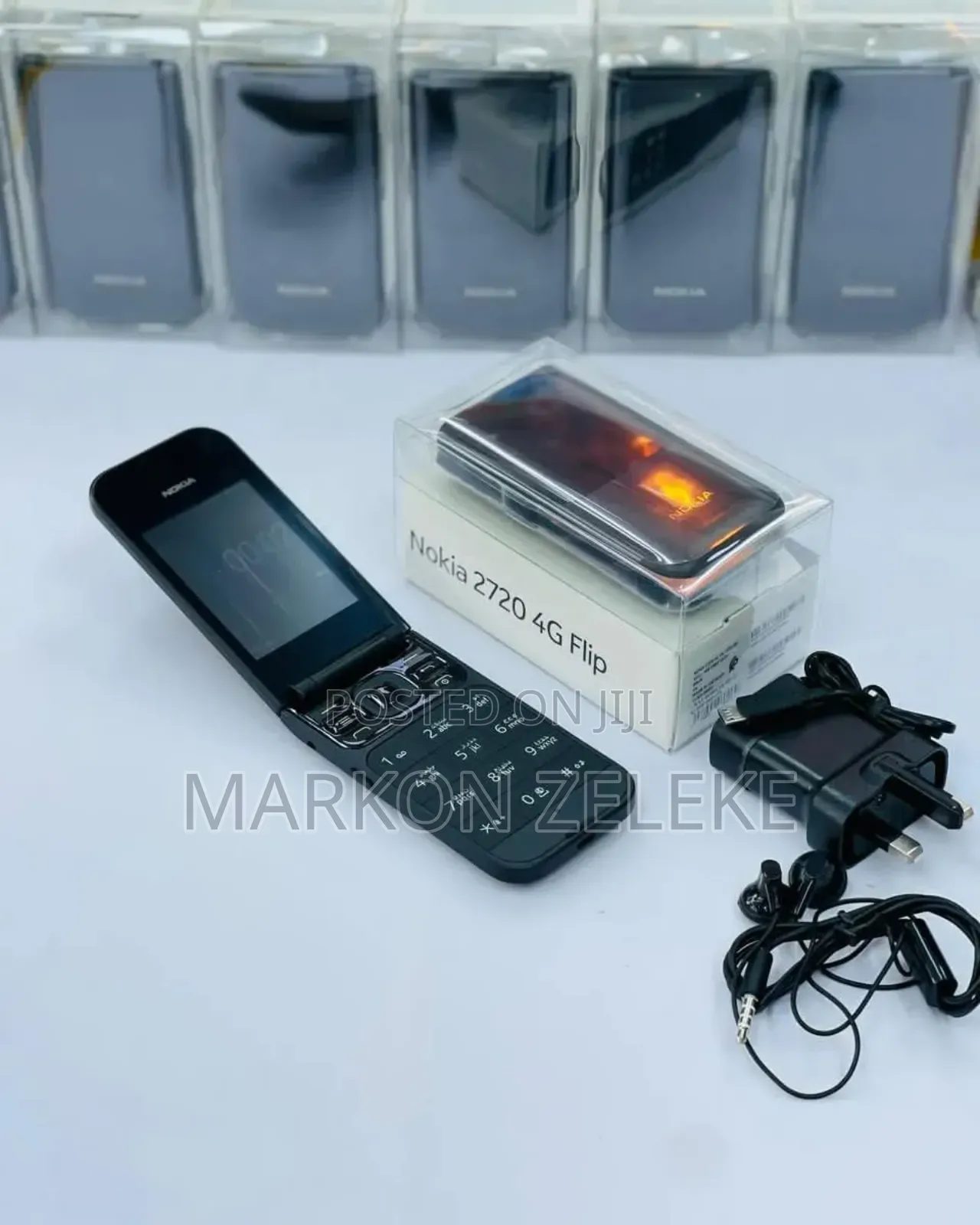 New Nokia 2720 Flip 512 GB Black