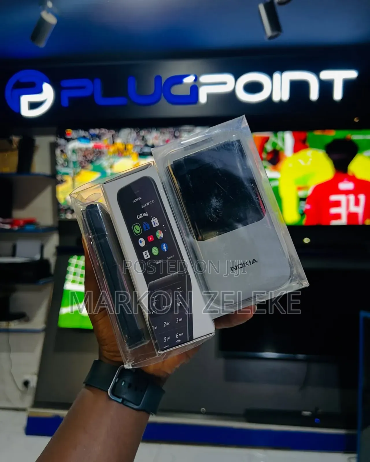 New Nokia 2720 Flip 512 GB Black