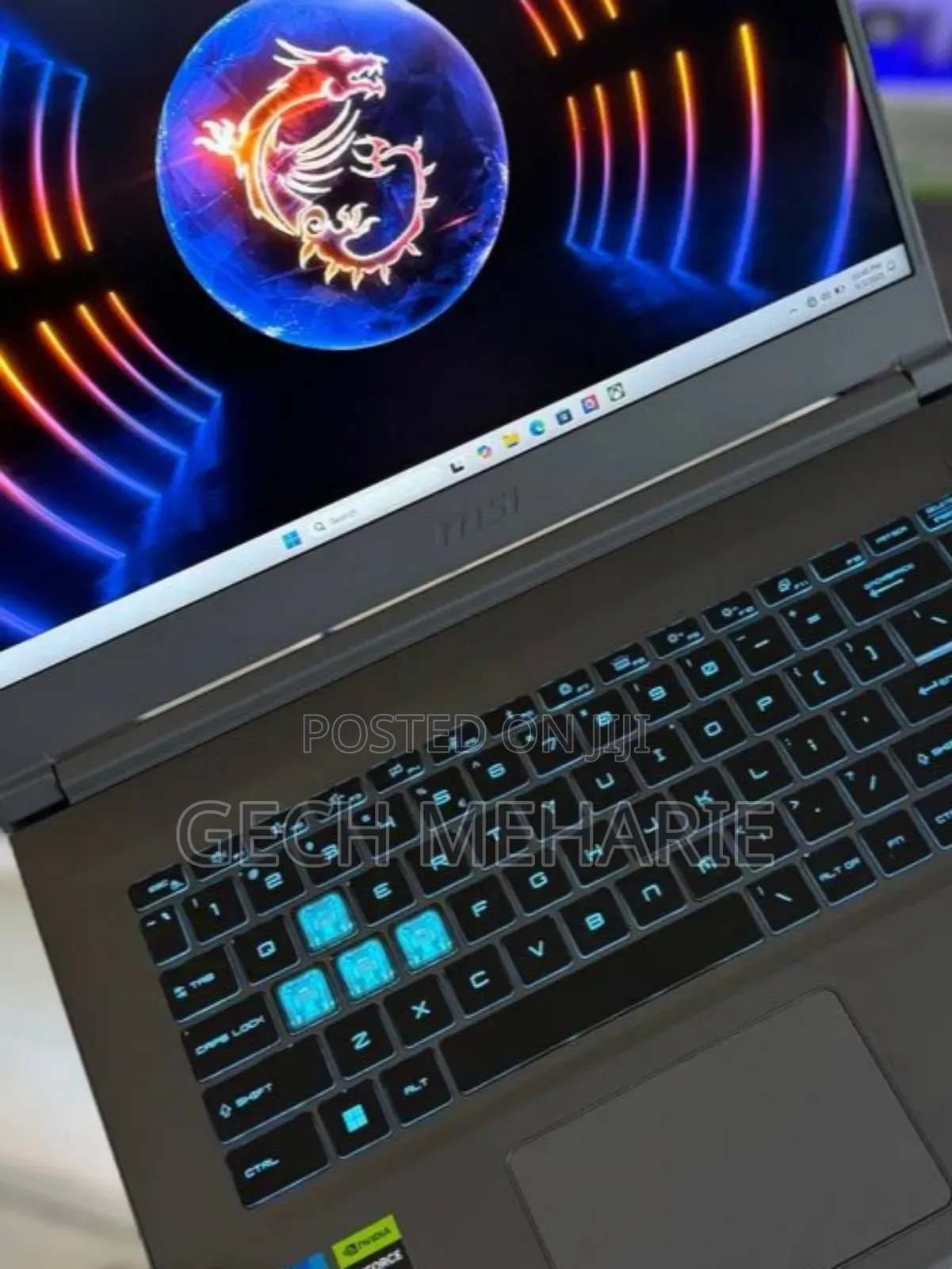 New Laptop MSI GP63 Leopard 8RE 16GB Intel Core i5 SSD 512GB