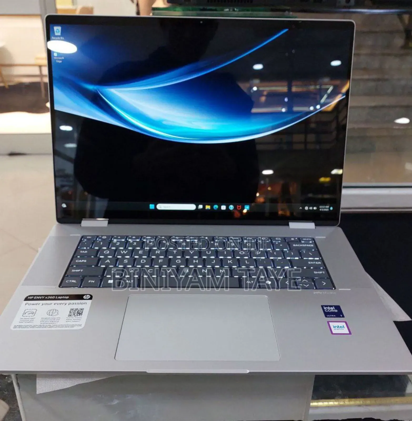 New Laptop HP Envy 15 16GB Intel Core I7 SSD 1T