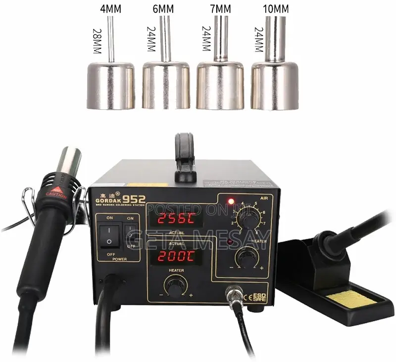 Gordak 952 SMD Blower Soldering Desoldering Station