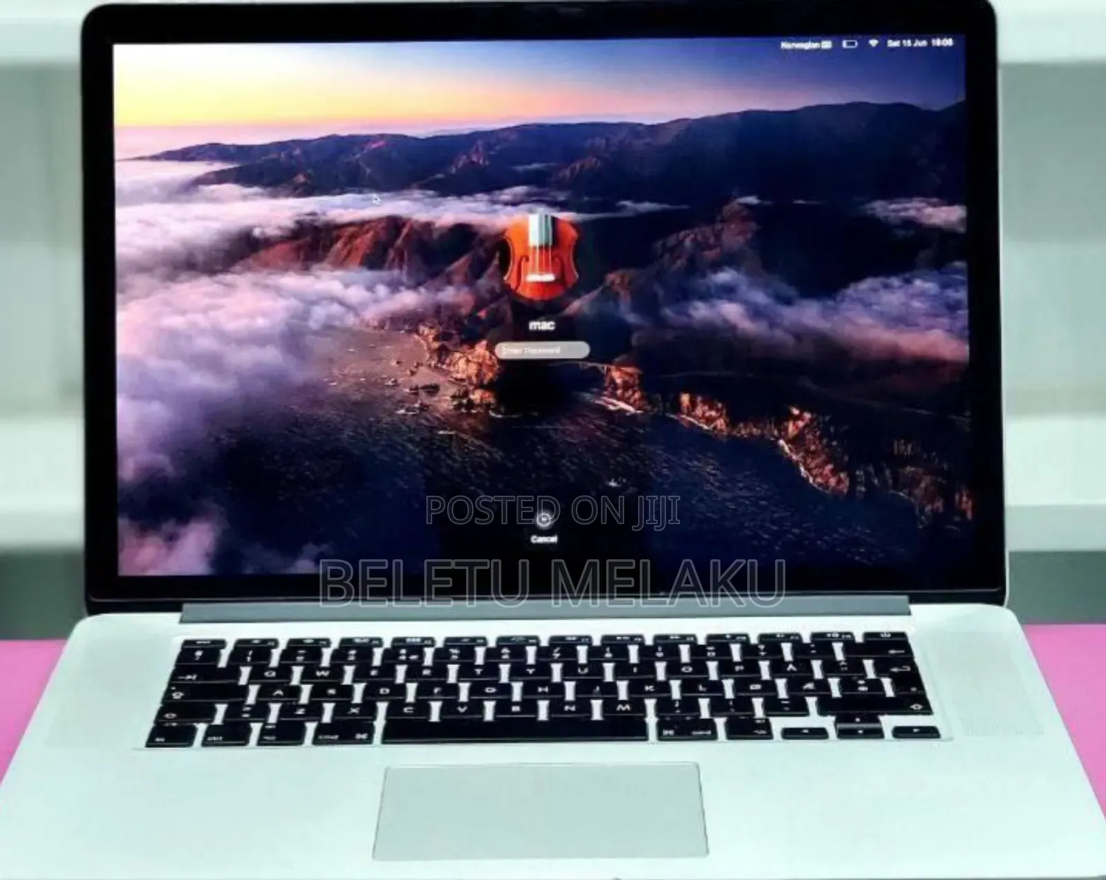 New Laptop Apple MacBook Pro 2015 16GB Intel Core I7 SSD 256GB
