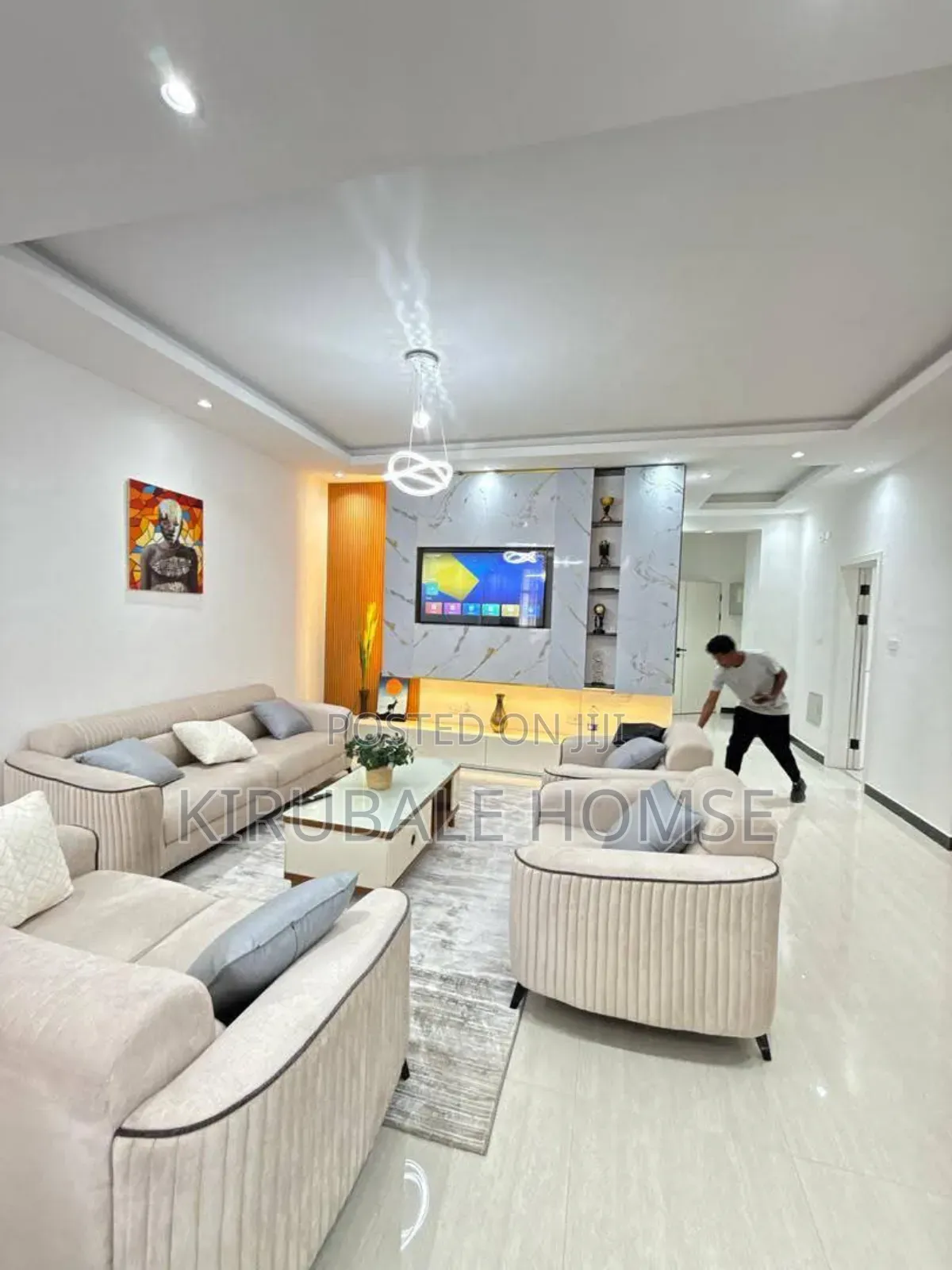 Furnished 3bdrm Apartment in Bole for rent