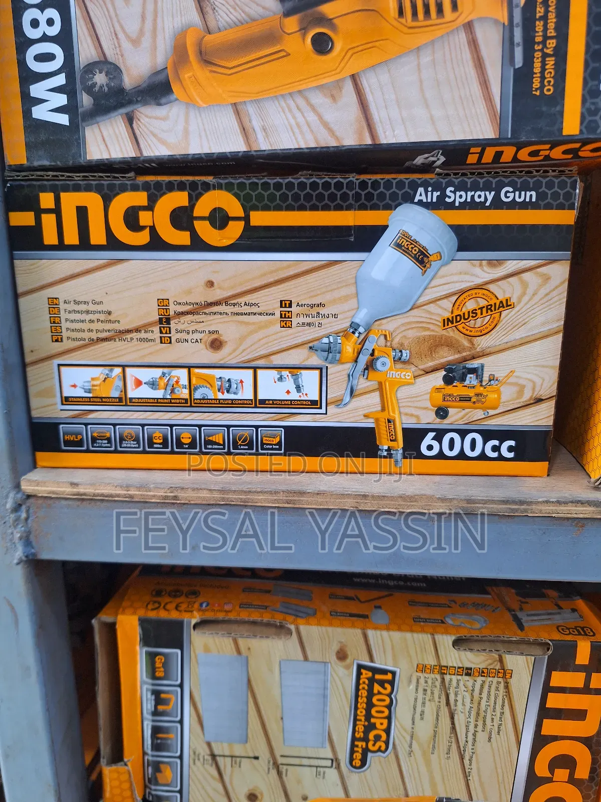 Ingco Spray Gun 600cc