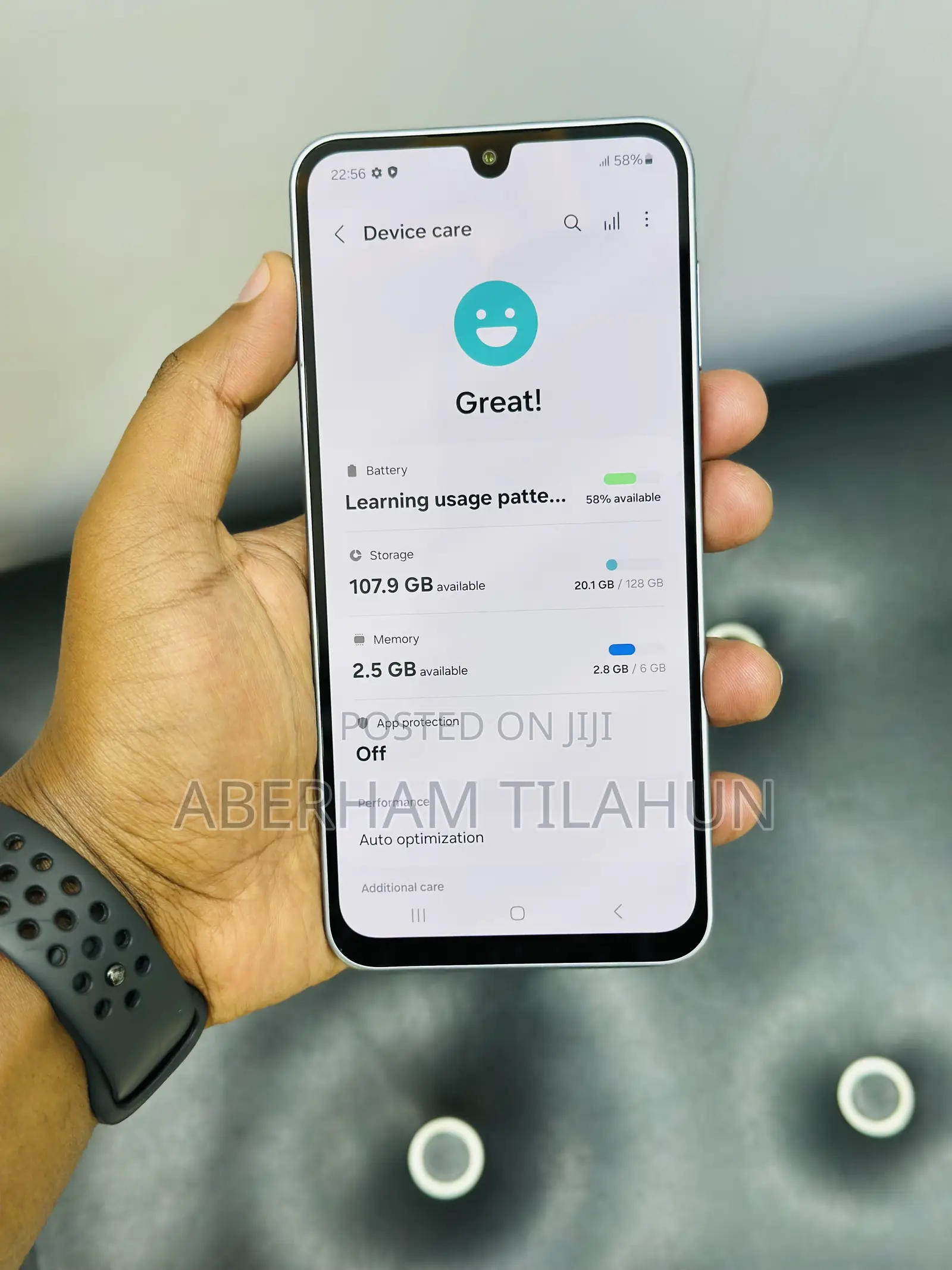 New Samsung Galaxy M16 128 GB Blue