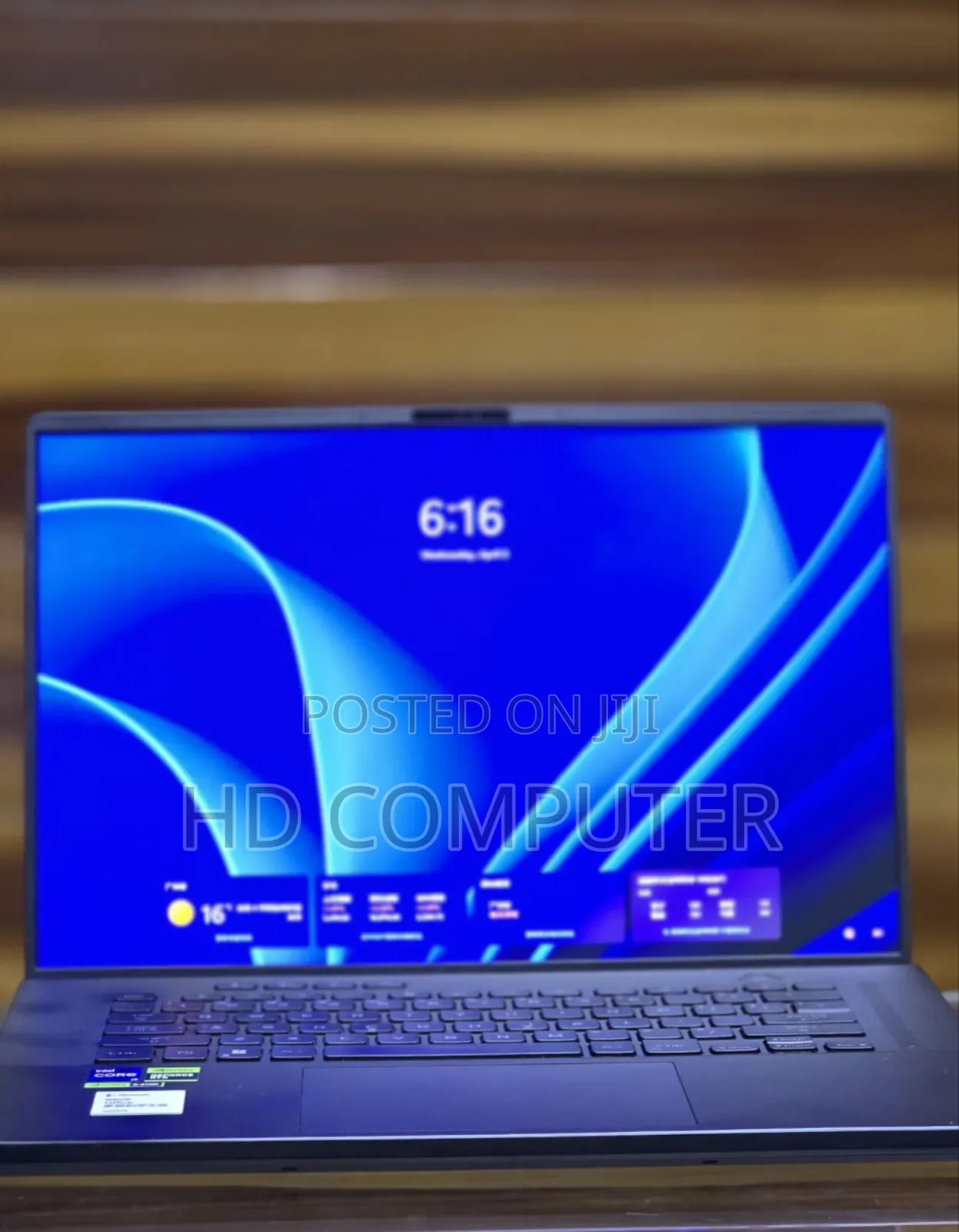 New Laptop Asus ROG Zephyrus M16 GU603HR 16GB Intel Core I9 SSD 1T