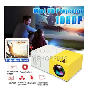 Photo - **Borrego Mini Led Projector –Hd Movie Gaming Experience**