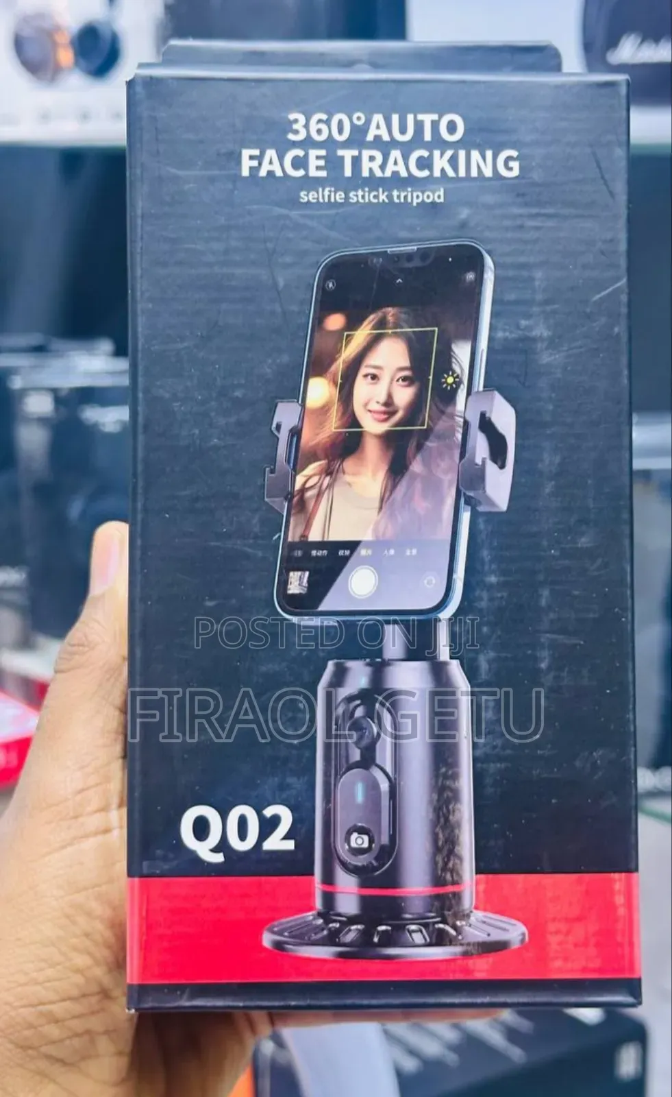 360° Auto Face Tracking Selfie Stick Tripod