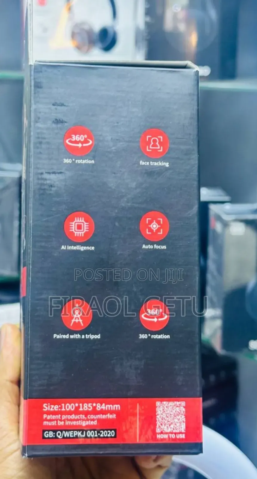 360° Auto Face Tracking Selfie Stick Tripod