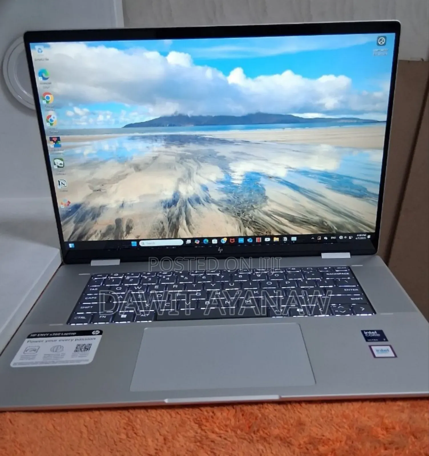 New Laptop HP Envy X360 16GB Intel Core Ultra 7 SSD 1T