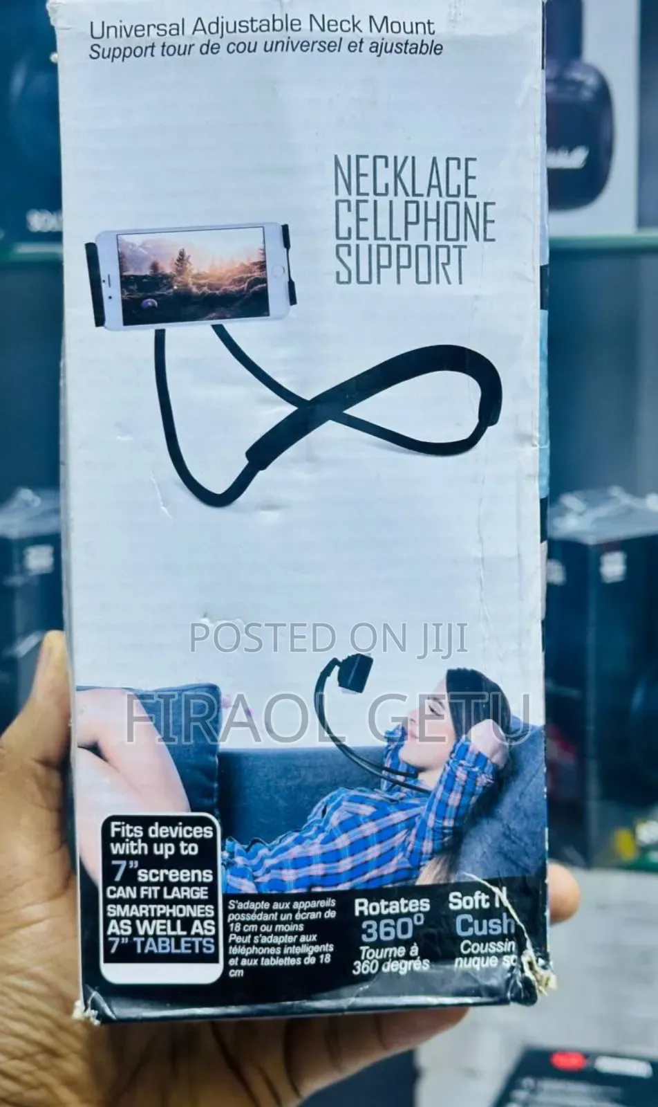 Necklace Cellphone Support