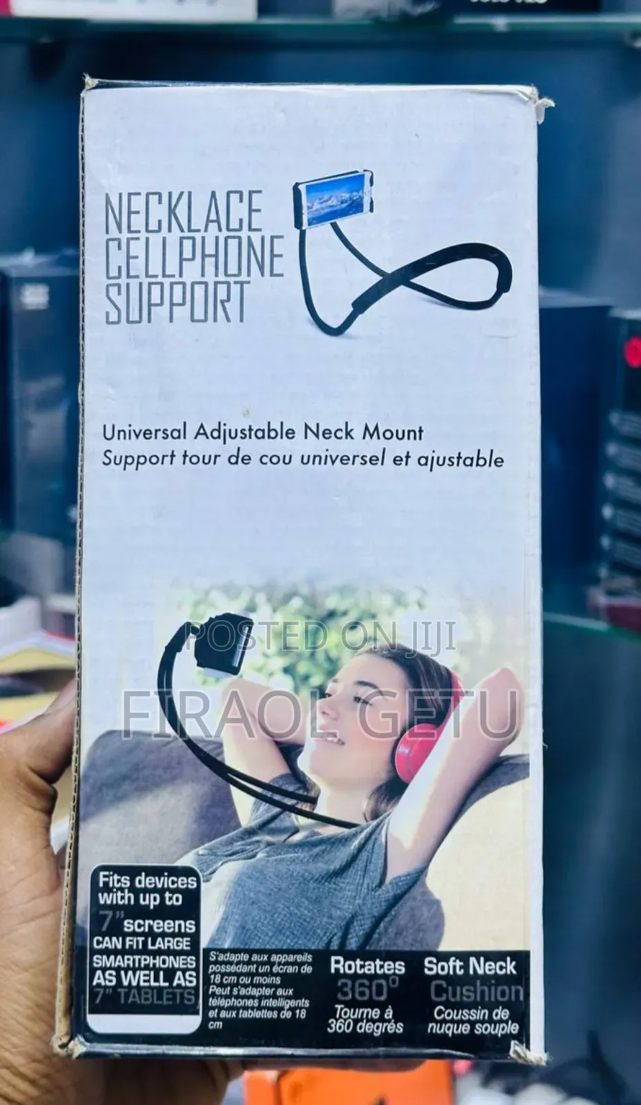Necklace Cellphone Support