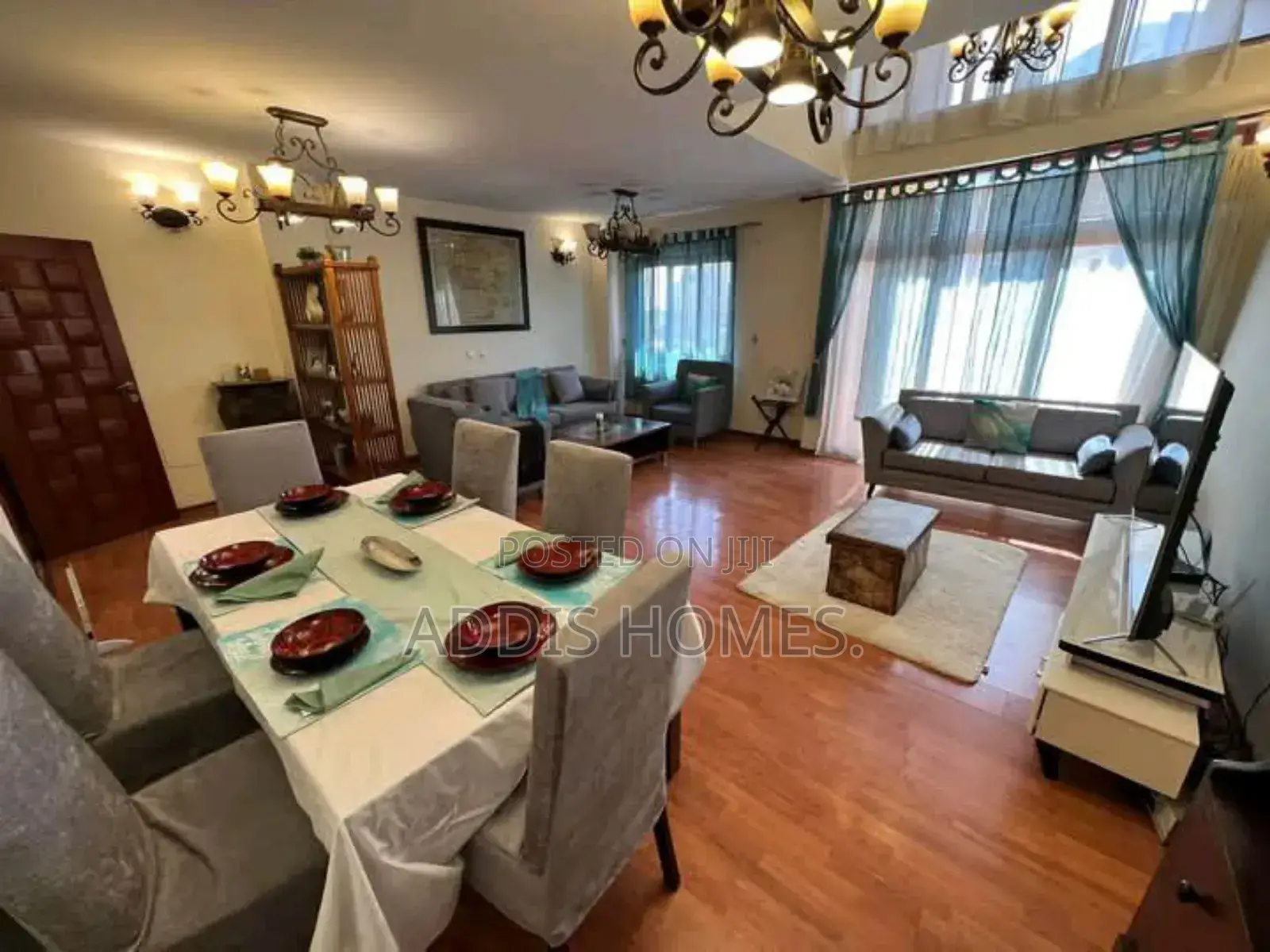 Furnished 3bdrm Apartment in Bole for rent