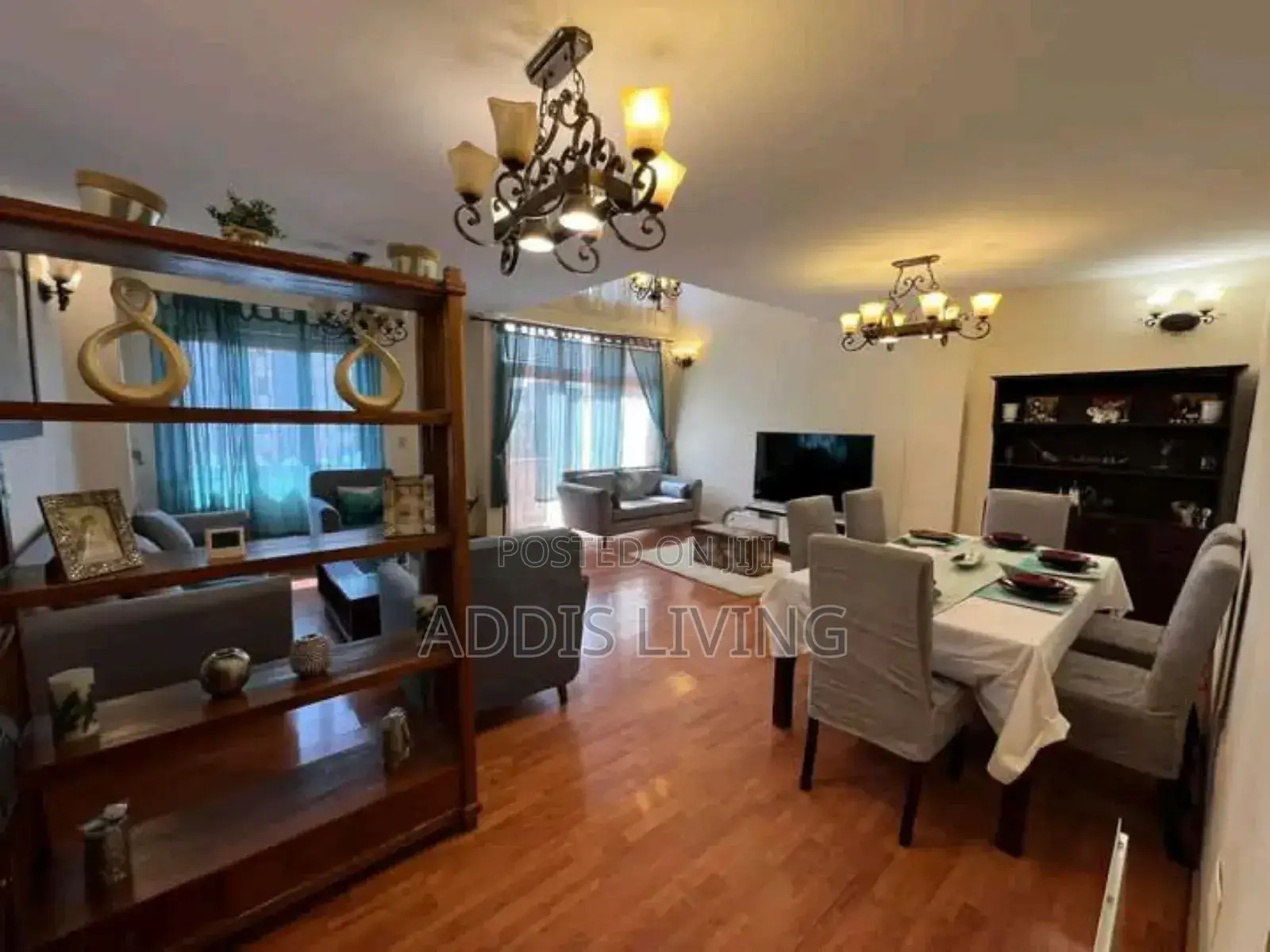 Furnished 3bdrm Apartment in Bole for rent