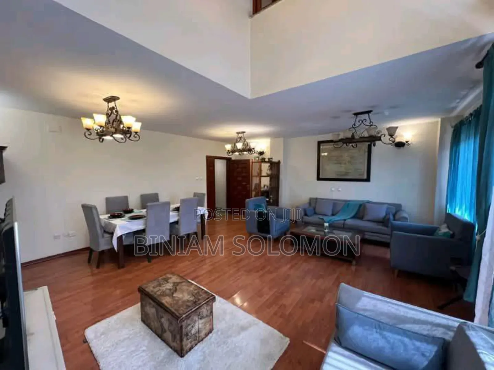 Furnished 3bdrm Apartment in Bole for rent