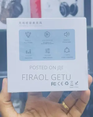 Wireless Microphone 2 in 1