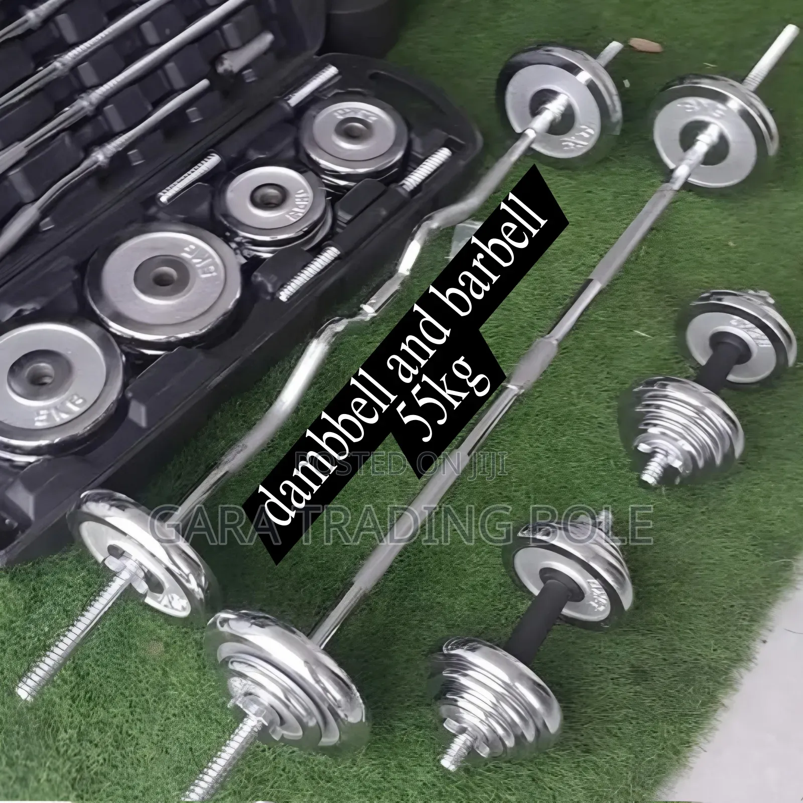 Dambbell Barbell 55kg ሌላ Exercises Bike Treadmill አለ ይደውሉ