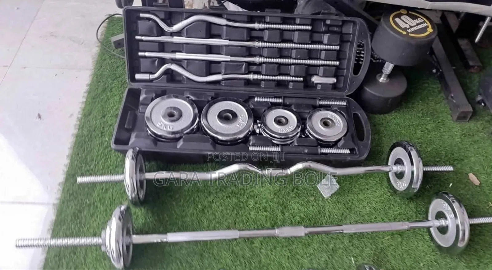 Dambbell Barbell 55kg ሌላ Exercises Bike Treadmill አለ ይደውሉ