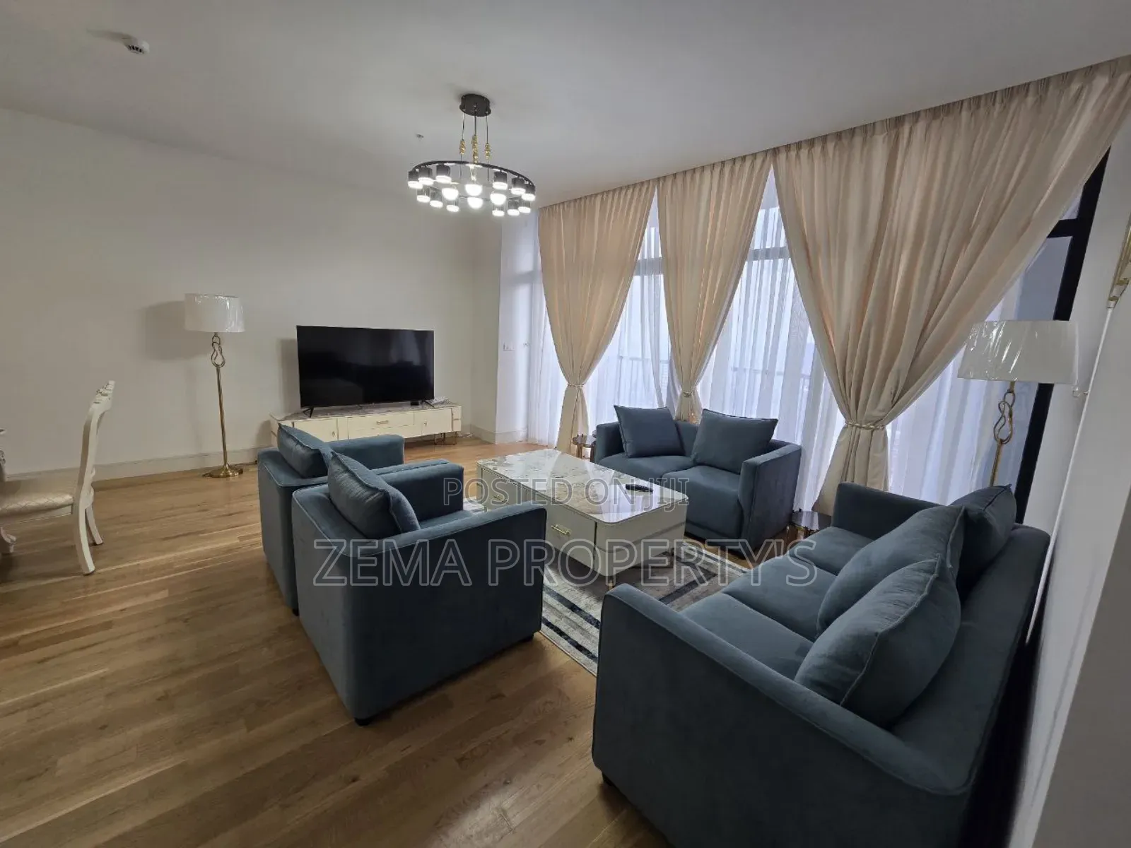 Furnished 4bdrm Apartment in Eagle Hills, Bole for rent