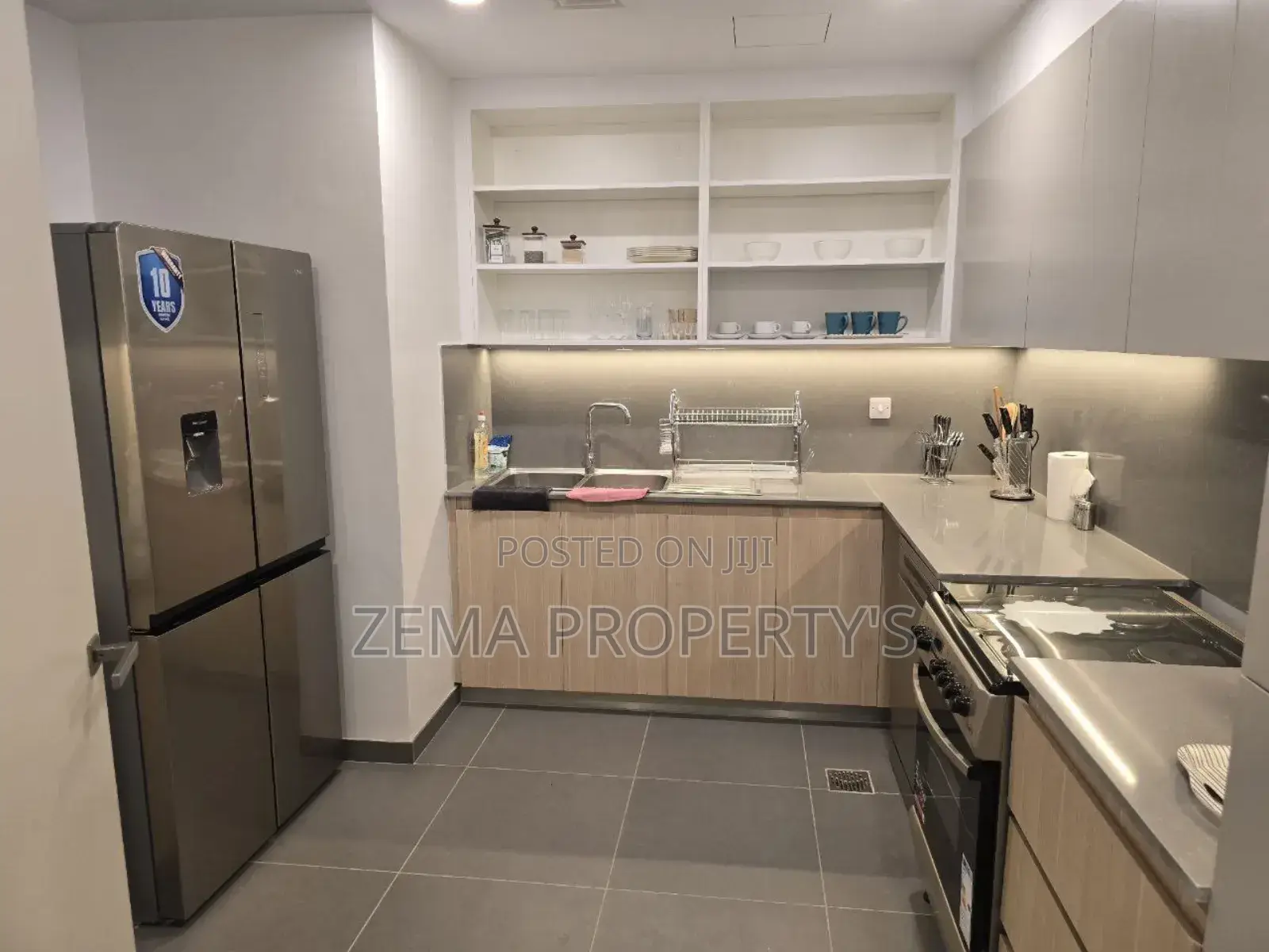Furnished 4bdrm Apartment in Eagle Hills, Bole for rent