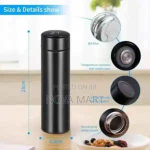 Smart Led Temperature Display Bottle
